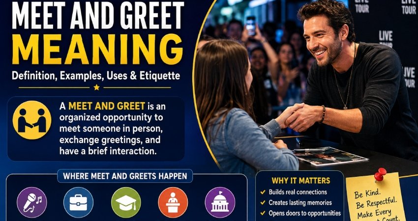 meet and greet meaning