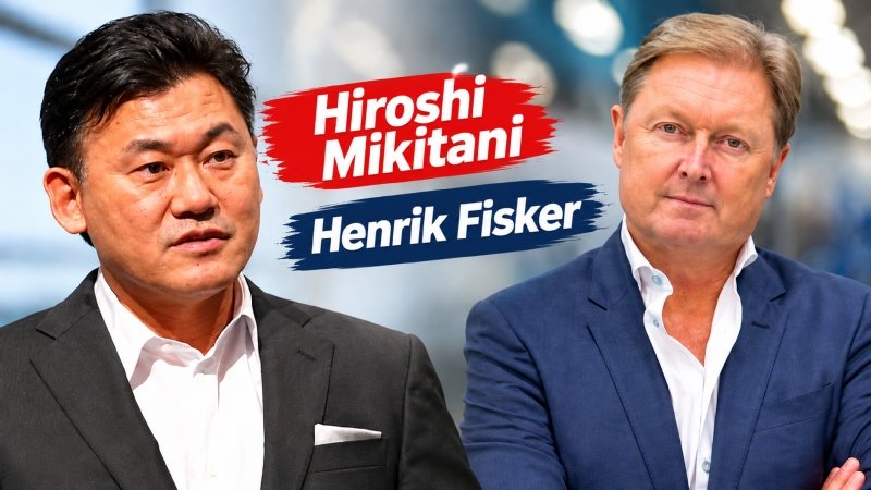 hiroshi mikitani and henrik fisker